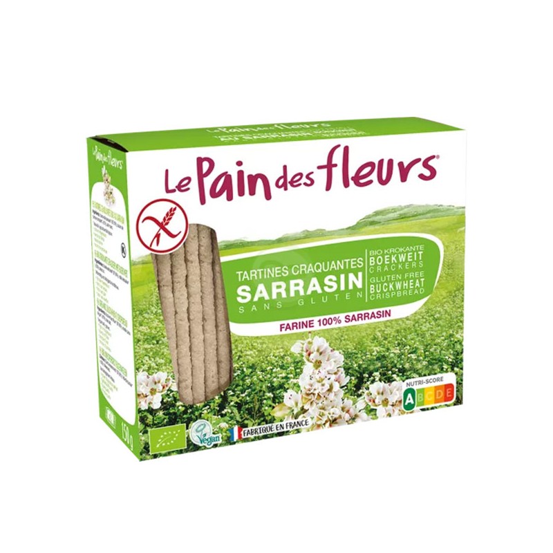Pain Des Fleurs Tartines Craquantes Au Sarrasin à Prix Carrefour